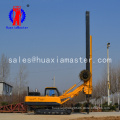 15 meters crawler rotary pile drilling rig with square power rod